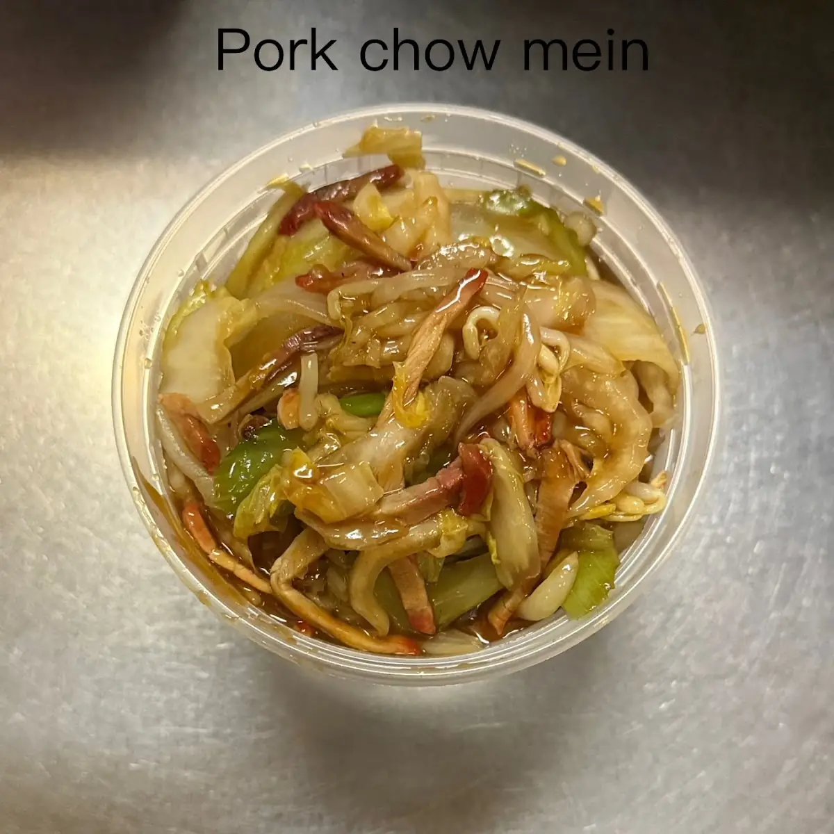 roast pork chop suey 叉烧杂碎
